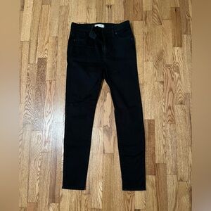 Madewell 10” High Rise Skinny Jeans - Black